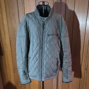 Polo distressed motorcyle jacket